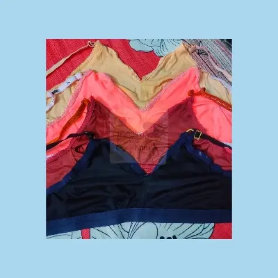 Picture of Experience comfort with 4 Stretch Bras - each in a randomly selected color