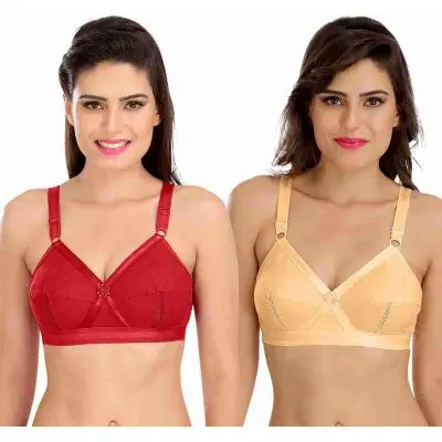 Picture of Non Padded Full Coverage  Cotton Bra-1ps