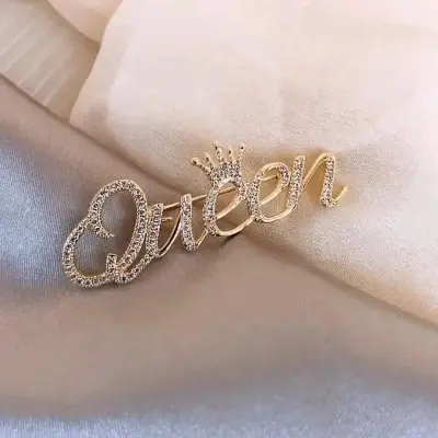 Picture of Queen Brooch Hijab Safety Pin Fashionable Hijab Accessory