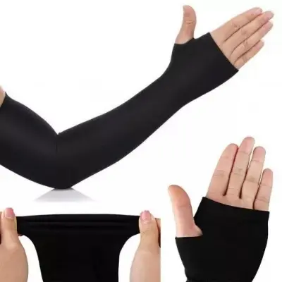 Picture of Black Fingerless Hand Sleeve For Unisex (Offer Price)