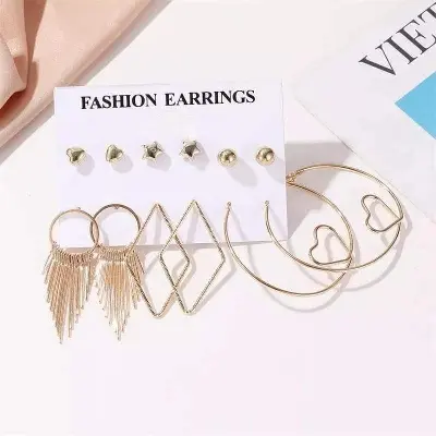 Picture of Boho Luxury Earrings Set 6 Pcs