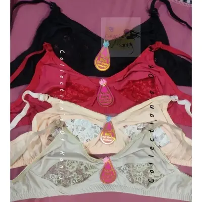 Picture of 4 Pieces of Standard Quality Full Half Net Bra for Women & Girls