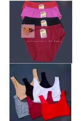 Picture of 8 Pieces Semis Panty Combo Set For Women And Girls