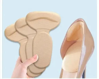 Picture of Slip-Resistant Heel Cushion Pads In Beige