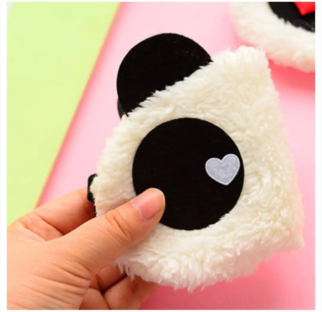 Picture of Korean version of cute panda shelter sleeping eye mask cartoon