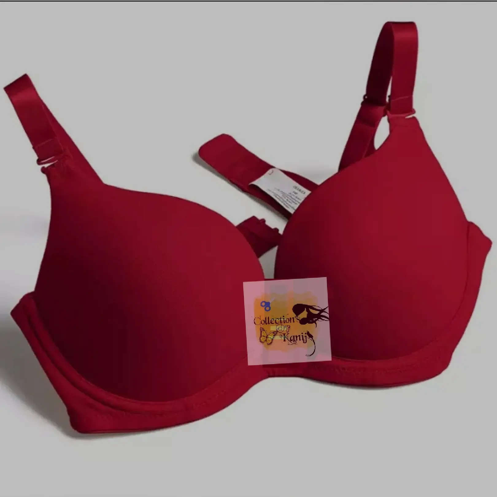 Picture of 1 Pc Solid Export Quality Push-Up Wired Padded Bra for Women & Girls - Comfortable to Wear - Elevate Your Look with this Stylish Bra