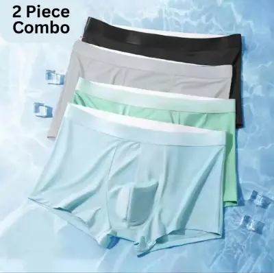 Picture of 2 Pieces Ice Silk Breif Shameless Boxers