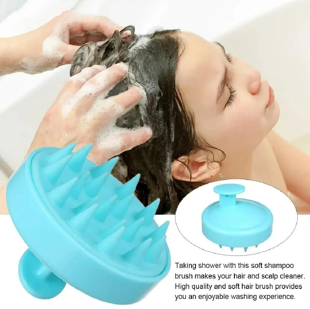 Picture of Hard Silicone Scalp Shampoo Massager