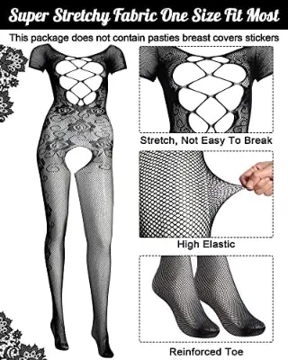 Picture of Women Stockings Lingerie Bodysuits Nightwear Full Body Stockings for Women Girl