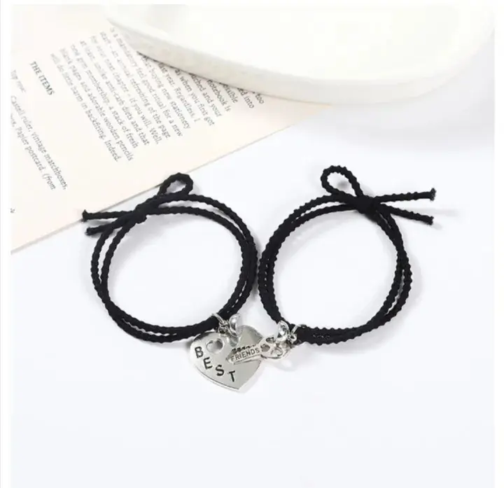 Picture of LoVe Locked Key Couple Friendship Roupe Bracelet