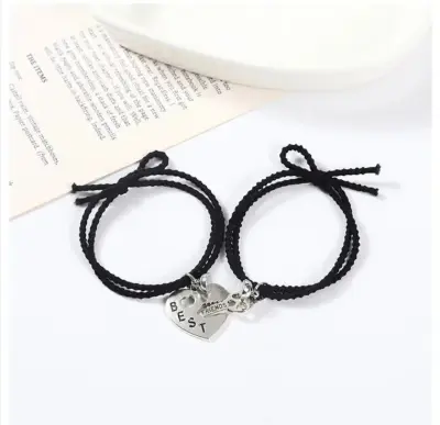 Picture of LoVe Locked Key Couple Friendship Roupe Bracelet