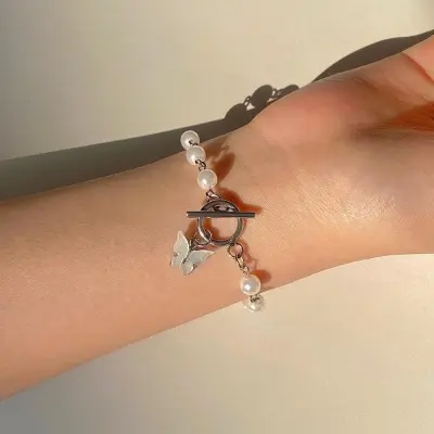 Picture of Korean Butterfly Ins Fairy Retro Bracelet For Womens And Girls