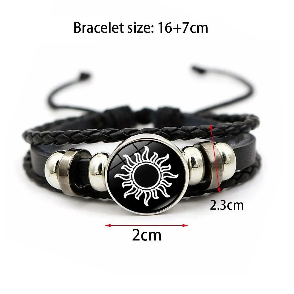 Picture of Luminous Sun & Moon Friendship Bracelet