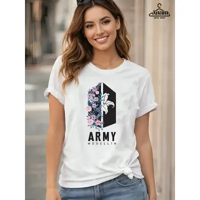 Picture of BTS Logo Minimal Style T-Shirt 👕