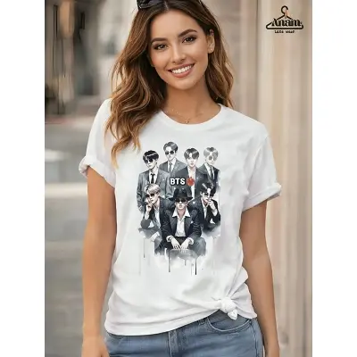 Picture of BTS Korean Style Trendy Tee 🔥