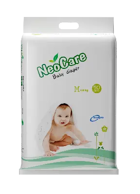 Picture of Neocare Baby Diaper M-50pcs (4-9 kg)