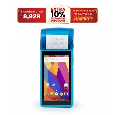 Picture of AP02 Android Pos Terminal Blue