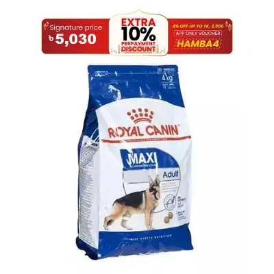 Picture of Royal Canin Maxi Adult Dry Dog Food 4kg