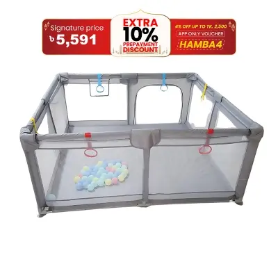 Picture of Smart Care Baby Play Fence, with 50pcs playing ball