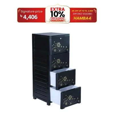 Picture of RFL Wardrobe Single 4D KD Deluxe Aurora
