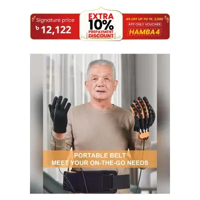 Picture of Hand Rehabilitation Robot Rehabilitation Physiotherapy Glove Hemiplegia Devices Stroke Recovery Equipment Hand Therapy Equipment