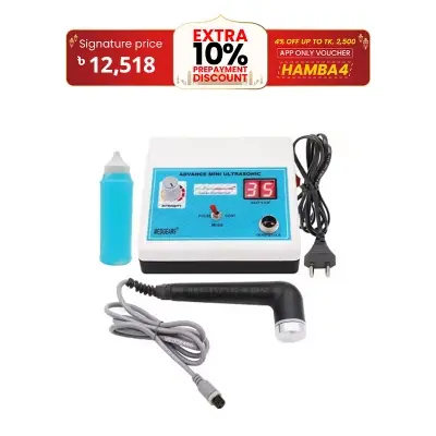 Picture of Ultrasonic Therapy Machine Physiotherapy Ultrasonic Machine Ultrasound Therapy Machine (1 Mhz ) Mini US for Pain Relief Device with One Year Warranty