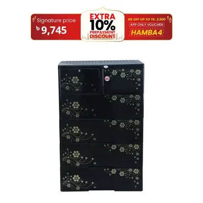 Picture of RFL Wardrobe Double 5D KD Deluxe Aurora