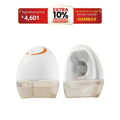 Picture of Wearable Silent Pump for Moms – Easy One-Button Control Wearable Portable Painless Mute Massager-1200mah Battery