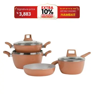 Picture of Kiam Non-Stick 7 Pcs Cookware Set (Induction bottom)