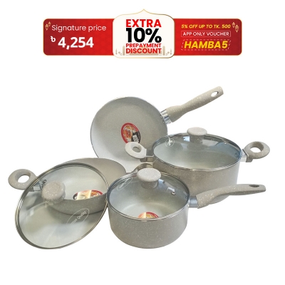 Picture of MGC 7 Pieces Die-Casting Aluminum Cookware Set (INDUCTION)