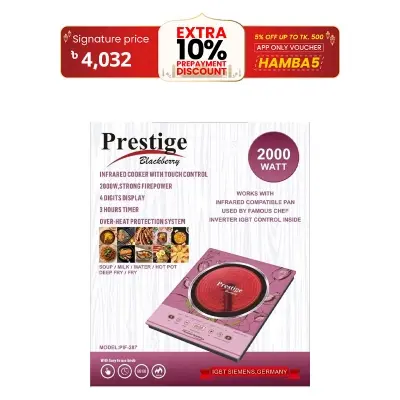 Picture of Prestige Infrared Cooker PIF-287 (ANY PAN)
