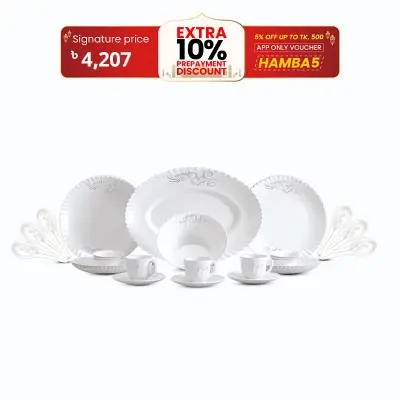 Picture of 44Pcs Dinner Set-Opal flora