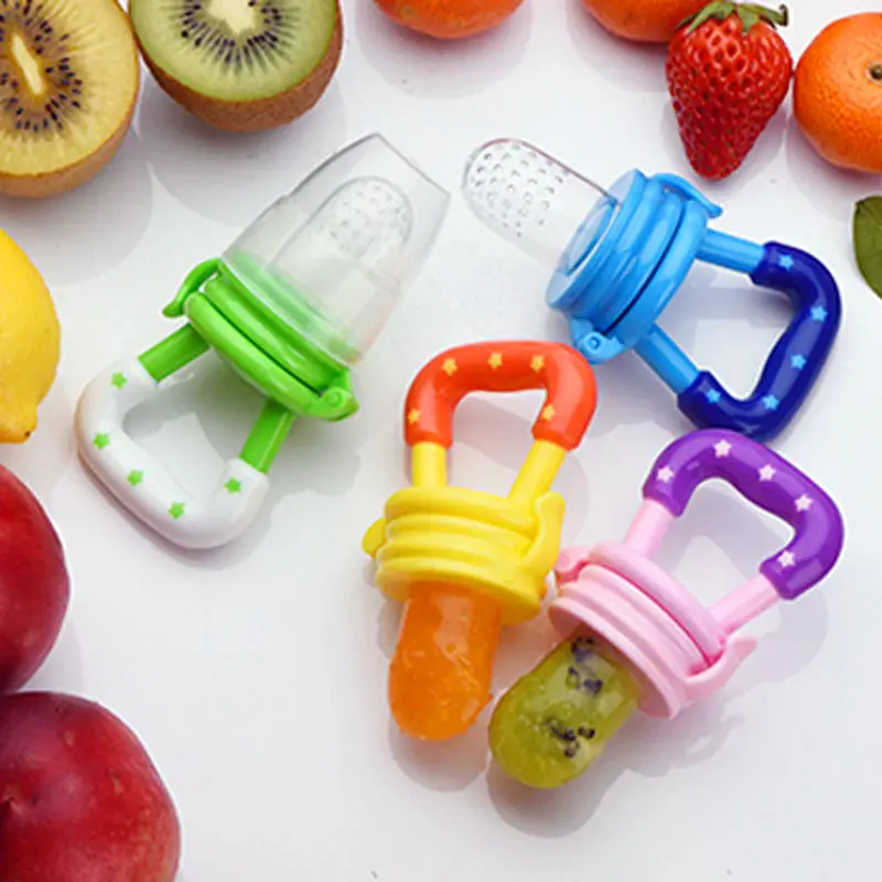 Picture of Baby Fruit Feeder Pacifier | BPA-Free Fresh Food Nibbler for Infants (6M+)