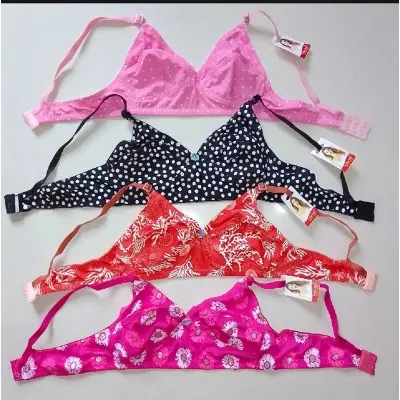 Picture of 1 Piece Stylish design Stretchable print bra for women