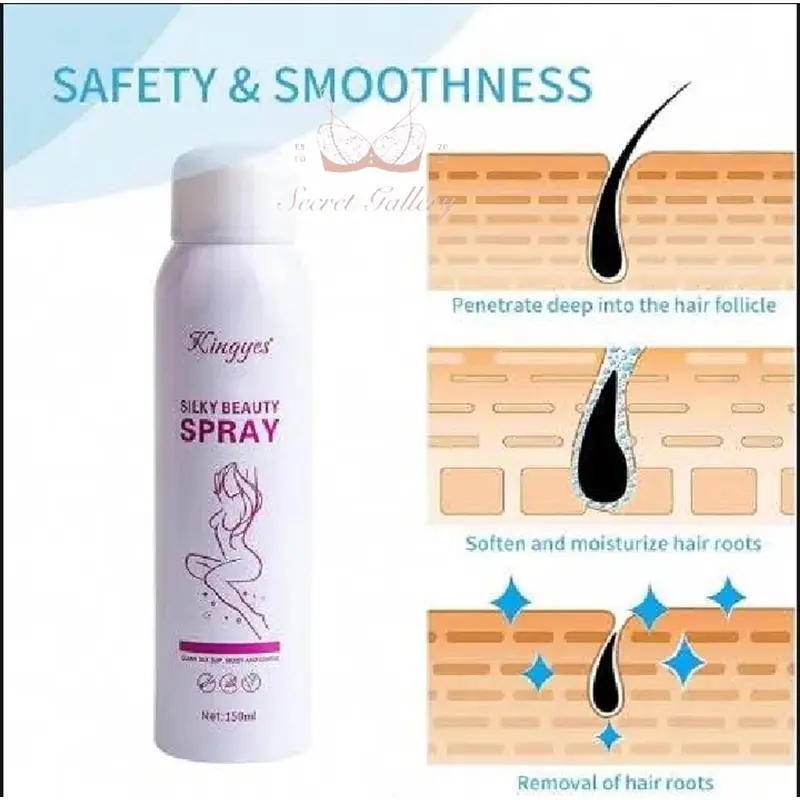 Picture of Kingyes Silky Beauty Hair Removal Spray 150ml