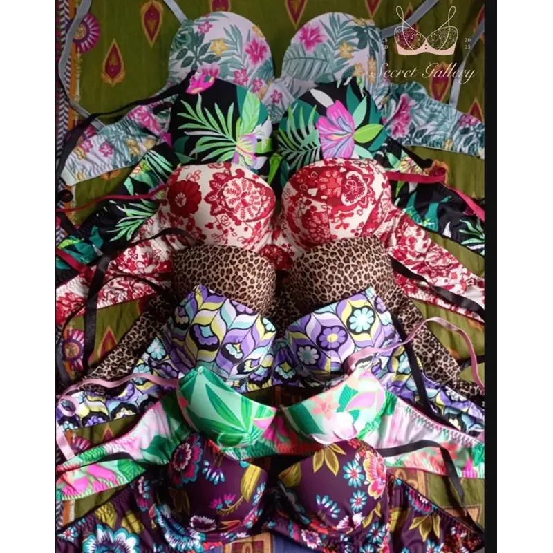 Picture of Multicolor Non-Padded Wireless Foam Bra for Women & Girls | Adjustable Straps, Sizes 32-40