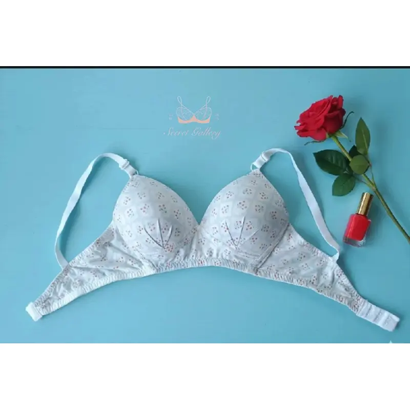 Picture of Premium Printed Push Up Bra for Girls and Women - Padded for a Perfect Fit L Г