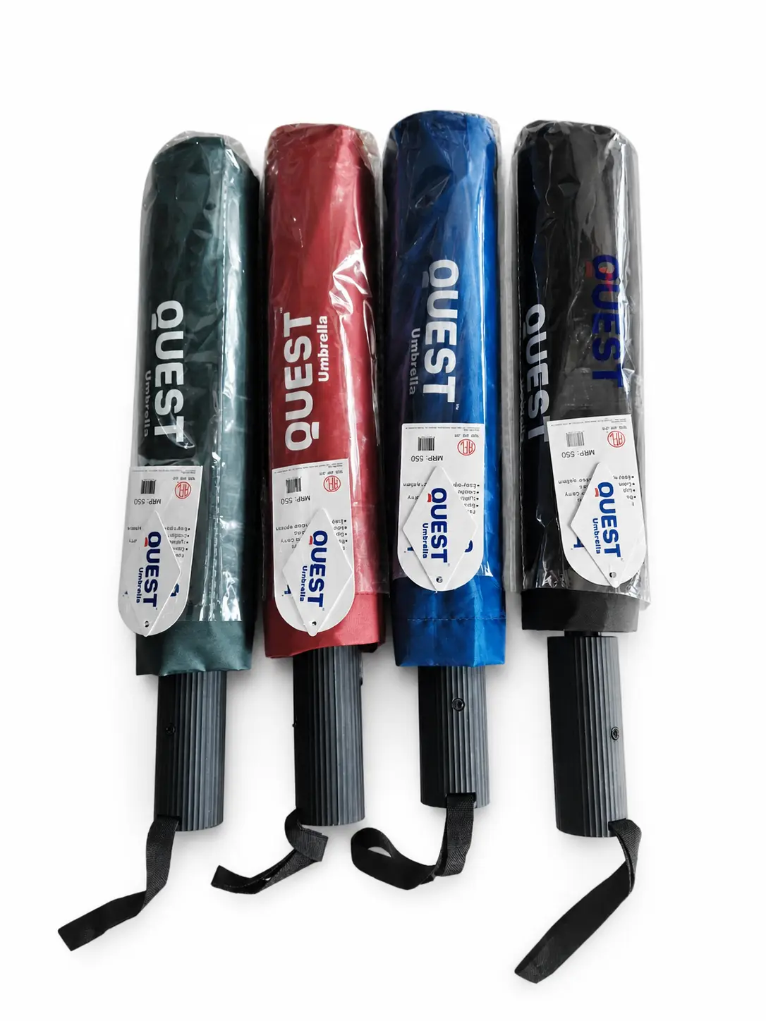 Picture of RFL QUEST Auto Open Umbrella – 10 Strong Ribs, UPF 50+ UV Protection, Windproof & Water Repellent