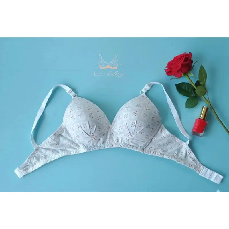 Picture of Premium Printed Push Up Bra for Girls and Women - Padded for a Perfect Fit L Г