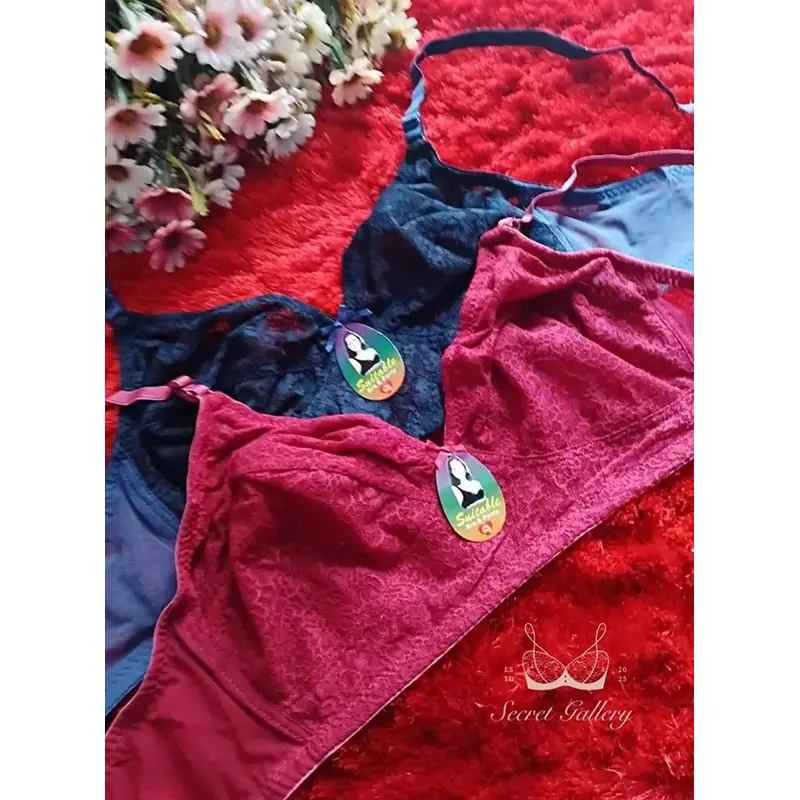 Picture of Mall Juliyet rose net bra stylish bra soft bra soft net bra flower net bra