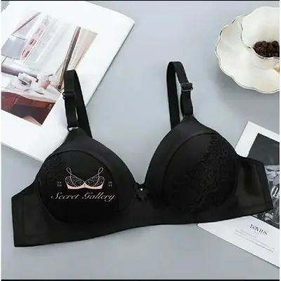 Picture of Floral padded spacer push-up bra for women га