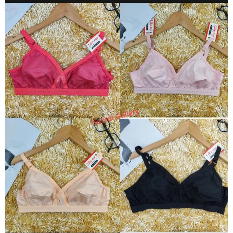 Picture of 1 Pack 1 Color Loxicave Premium Quality Women's Bra Indian 3 Hook Like Me Bra LIBRO...