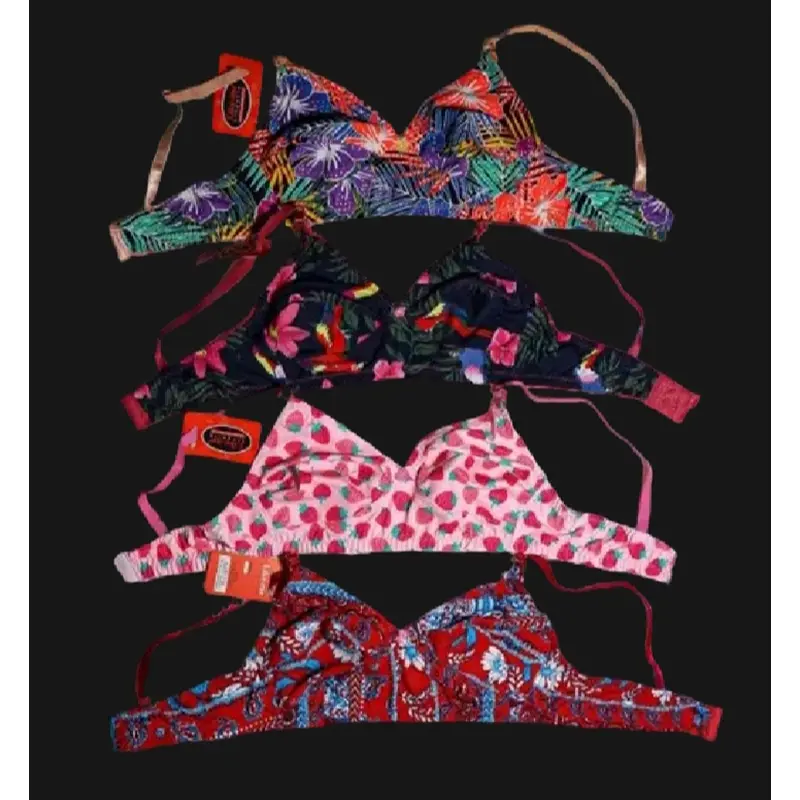 Picture of 1 Piece Stylish design Stretchable print bra for women