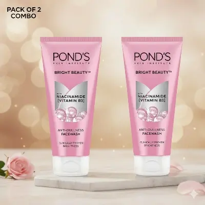 Picture of POND's Bright Beauty Facewash With Niacinamide 2x200g - (India)