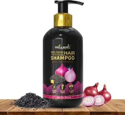 Picture of Phillauri Red Onion Black Seed Oil Shampoo - 300ml (India)