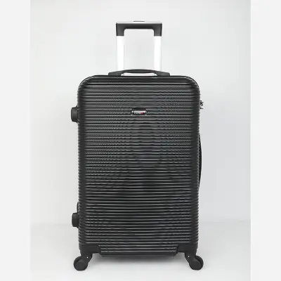 Picture of Travello  24 Inch City Ultra Light Weight Luggage-Trolley Black