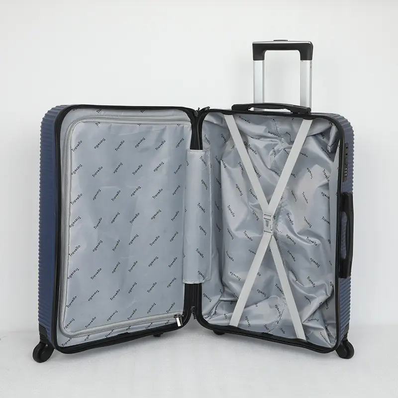 Picture of Travello  24 Inch City Ultra Light Weight Luggage-Trolley Dark Blue