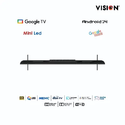 Picture of Vision 55” Mini QLED Google TV 4K MX6 Galaxy Ultra