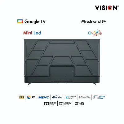 Picture of Vision 75” Mini QLED Google TV 4K MX6 Galaxy Ultra