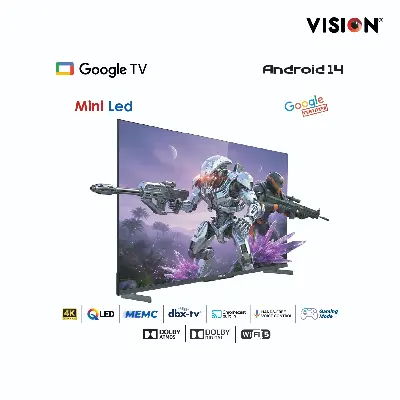 Picture of Vision 65” Mini QLED Google TV 4K MX6 Galaxy Ultra